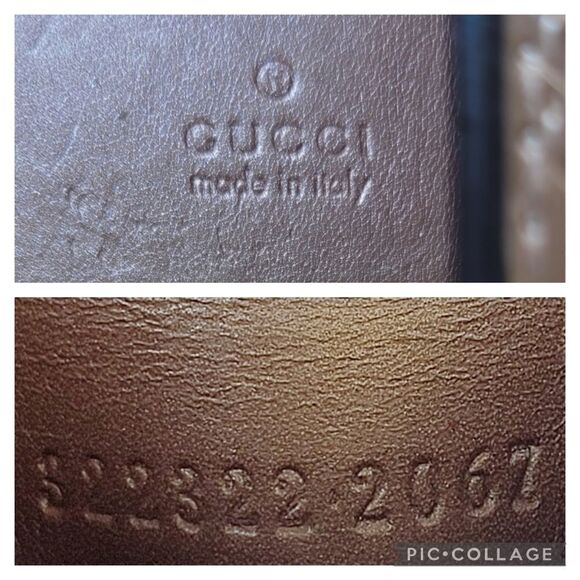 Authentic Gucci GG Monogram Keychain Wallet - Picture 10 of 10